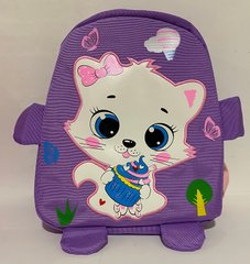 Рюкзак детский из ткани 25х21х10см Котик,светло розовый 316КТ (1329447) фото