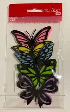 Набір фетрових заготовок Метелики 10 шт в упаковці5,3х7 см 29052 (29052) фото
