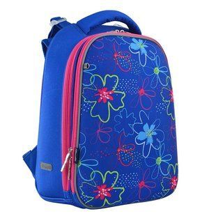 Рюкзак каркасний з ортопедичною спинкою 38х30х15см Н-12 Vivid flowers 1 Вересня 556038 (556038) фото