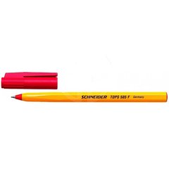 Ручка шариковая TOPS 505 F S150502, непрозрачная красная Sсhneider (031000) фото
