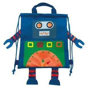 Сумка-мішок дитяча 1 Вересня SB-13 Robot 556787 (556787) фото