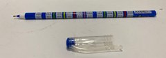 Ручка шариковая с таблицей множення синяя CL-269 (411255) фото