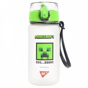 Пляшечка для води 500мл софт тач ефект Minecraft.Boom 708320 (708320) фото