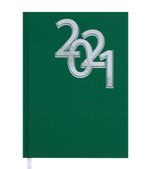 Ежедневник датированный А5 2021 OFFICE BM.2164-04, зеленый (BM.2164-04) фото