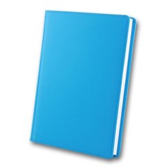 Щоденник недатований А5 176 арк. Vienna 3В-63 блакитний клітинка (011582d) фото