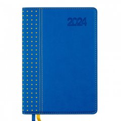 Ежедневник датированный 2024 А5 Destiny, твердый, 368 стр Leo Planner.,синий (252437) фото