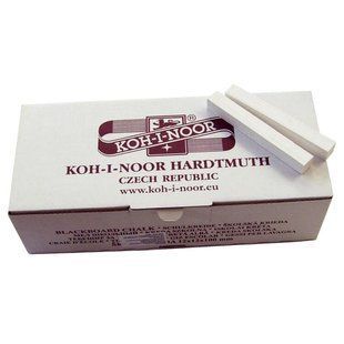 Мел белый школьный , 100 штук 111502 Koh-i-Noor (111502) фото