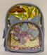Рюкзак детский с подсветкой кожзам Котик голубой 8226-780 (8226-780блак) фото 1