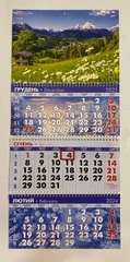 Квартальный календарь на 3 пружины 2024 год Ромашки (0118602) фото
