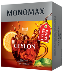 Чай чорний Мономах 1,5г*100 пакетів (1603401) фото
