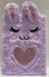 Блокнот пушистый Кролики фиолетовый, клетка 20929JSB-10 (20929JSB-10фіол) фото 1