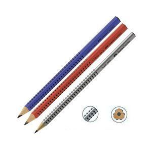 Олівець графітний 117000 GRIP2001 (НВ, B), Faber Castell /12/ (033027) фото
