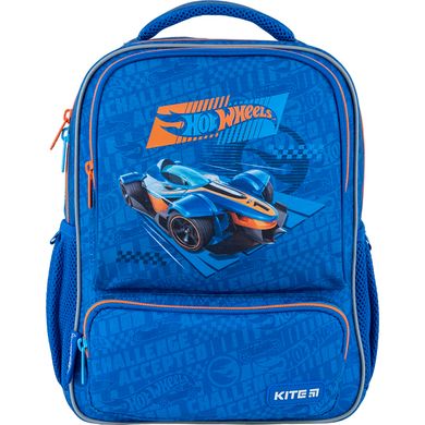 Рюкзак дошкольный уплотненная спинка с сеточкой Hot Wheels Kite Kids HW24-559XS (HW24-559ХS) фото