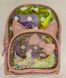Рюкзак детский с подсветкой кожзам Котик нежно-розовый 8226-780 (8226-780н-рож) фото 1