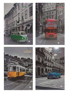 Книга учета А4 96 листов твердая обложка "City note" , клетка (011315) фото