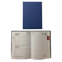 Ежедневник датированный 2021 А5 176 листов BUTTERFLY 3В-55 синий линия (011513a) фото
