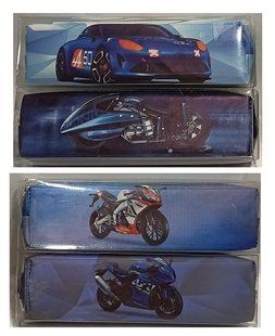 Пенал на 1 відділення Summer, Sportbike, Sportcar 21х6,2х4,5см, 009, 007, 032 (133166) фото