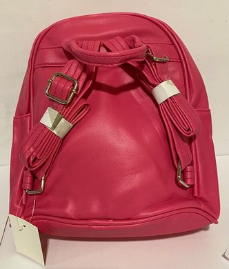 Рюкзак дитячий з підсвіткою шкірзам Котик рожевий 8226-780 (8226-780рож) фото