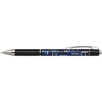 Ручка шариковая автоматическая Electra UX-123-02, цветной корпус, синяя (36637) фото