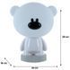 Світильник-нічник LED з акумулятором 2,5W 1200mAh, 5V 8 режимів світла Bear білийК24-490-2-1 (13391010) фото 3