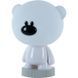 Світильник-нічник LED з акумулятором 2,5W 1200mAh, 5V 8 режимів світла Bear білийК24-490-2-1 (13391010) фото 2