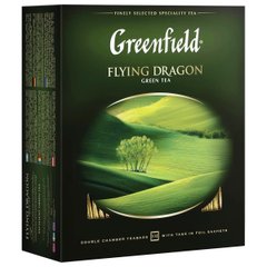 Чай Greenfield зелений 100пак. (370331) фото