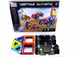 Конструктор магнітний Play Smart 16 дет, 5 моделей, 2426 (180218) фото