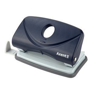 Дырокол с линейкой Welle-2 3810 10 листов синий 3810-А AXENT (040905) фото