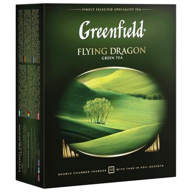 Чай Greenfield зеленый 100 пакетов (370331) фото