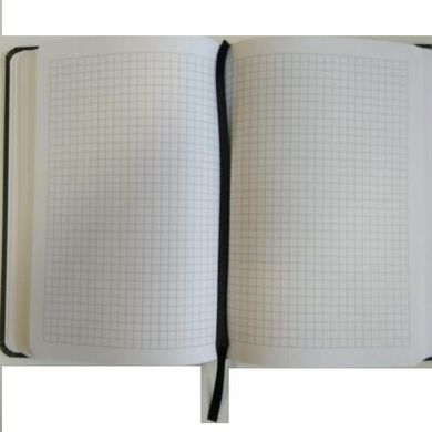 Деловая книга А5 176 листов обложка твердая "Primo", green-grey,20293/2, клетка (011327) фото
