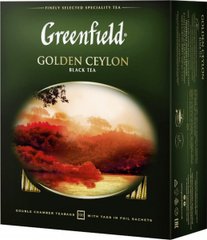 Чай Greenfield Golden Ceylon черный 100п. (370330) фото