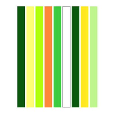 Набір смужок паперу для квілінгу, 8 кольорів, 3х295мм, 80 г/м2, 200 шт. (QP-80-202-03) фото