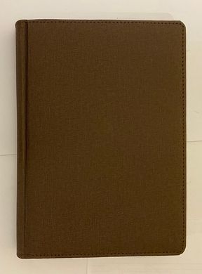Ежедневник датированный А5 2024 год 176 листов Сambric 3В-55 коричневвый линия (011603коричн) фото