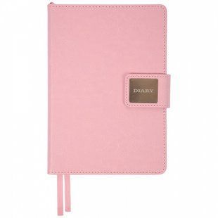 Ежедневник датированный 2026год А5 твердый 368 страниц Leo Planner Сhiara .розовый 252686 (252686) фото