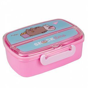 Ланчбокс з приладдям 750мл YES 17,5х13х6см Pusheen 708161 (708161) фото