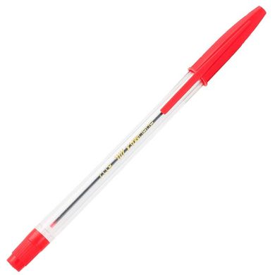 Ручка шариковая ВМ.8117-03, прозрачная красная (ВМ 8117-03) фото