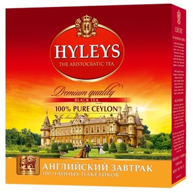 Чай черный Hyleys 100 пакетов (160351) фото