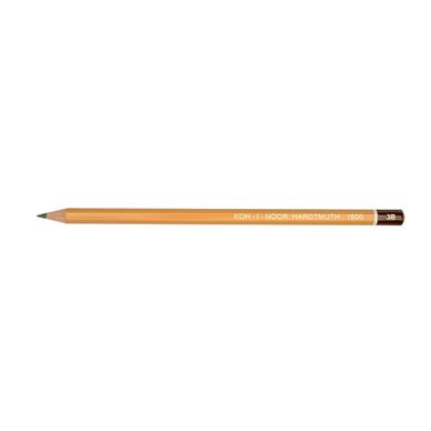 Олівець графітний 1500, 3 В /12/ (1500.3B) фото