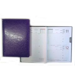 Ежедневник датированный 2022 А5 176 листа SARIF ЗВ-55 фиолетовый линия (011517e) фото