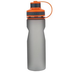 Бутылка для воды 700мл Ukraine, K22-398-1 серо-оранжевая KITE (13101423) фото