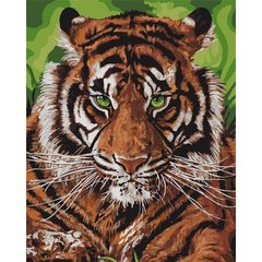 Картина по номерам 40х50 см KHO4143 Непереможний тигр (234014) фото