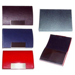 Визитница для своих визиток (черная, темно-коричневая , красная) CY020-JS6607 (025034) фото