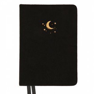 Ежедневник датированный 2026год А6 твердый 352 страницы Leo Planner Luna.,черный 252706 (252706) фото