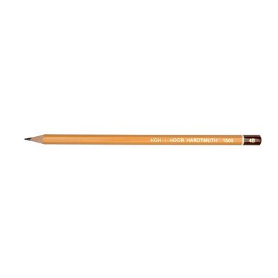 Олівець графітний 1500, 4 В /12/ (1500.4B) фото