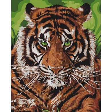 Картина по номерам 40х50 см KHO4143 Непереможний тигр (234014) фото