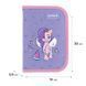 Пенал шкільний KITE 1 відділення, 2 відвороти без наповнення My Little Pony LP24-622 (LP24-622) фото 2