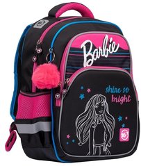 Рюкзак школьный S-40 Barbie,черный с малиновым 558792 YES (558792) фото