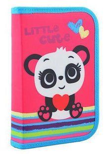 Пенал 2018, 1 відділення 1 відворот Panda Smart, 531689 (531689) фото