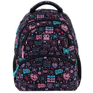 Рюкзак ортопедична спинка Ergo Kids,2 відділення,2 передні,2 бічні кишені,роздільники GO25-175M-1 (69920) фото