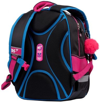 Рюкзак шкільний S-40 Barbie,чорний с малиновим 558792 YES (558792) фото